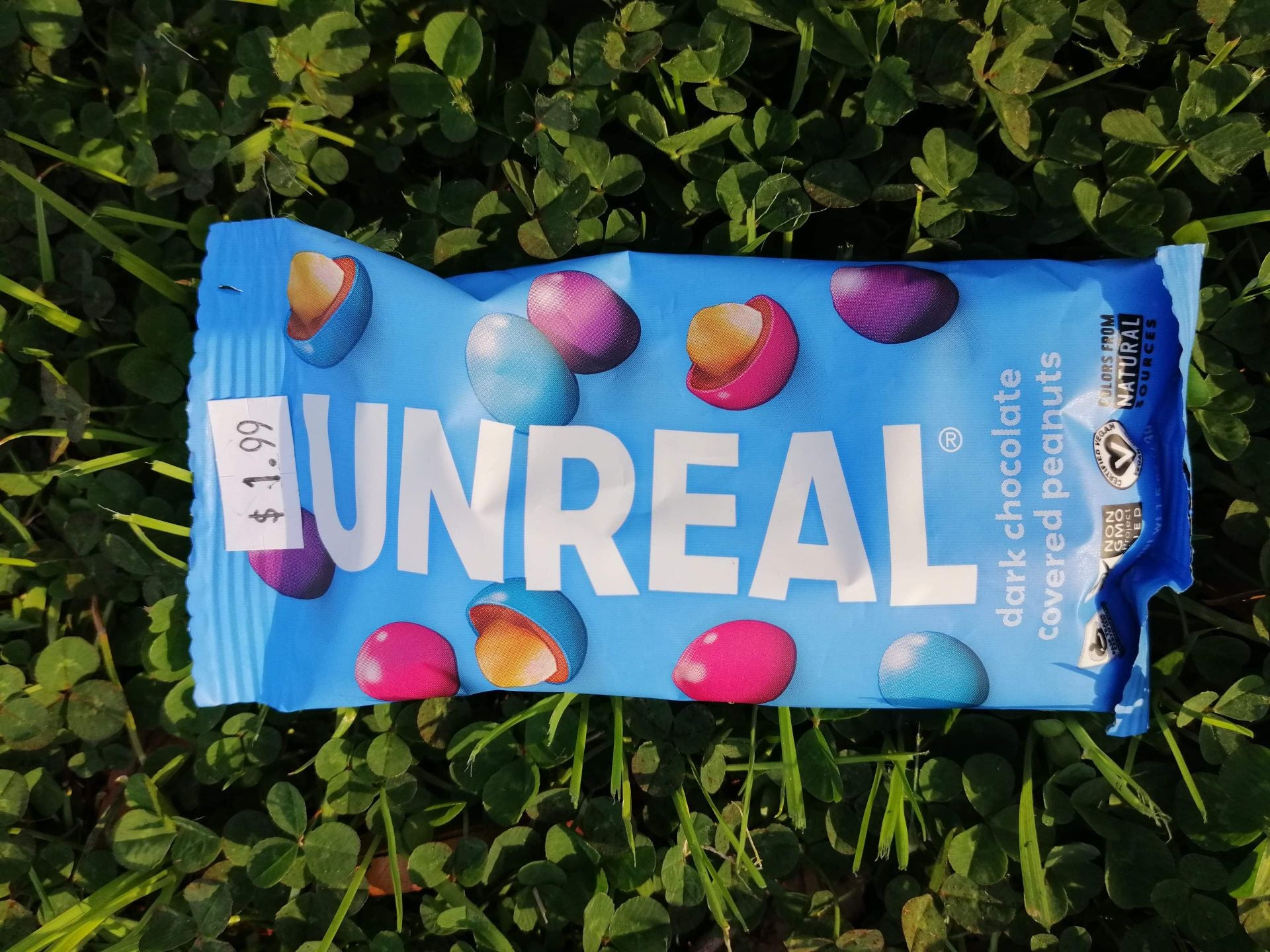 Unreal Dark Chocolate Gems, Crispy Quinoa - 6 oz bag